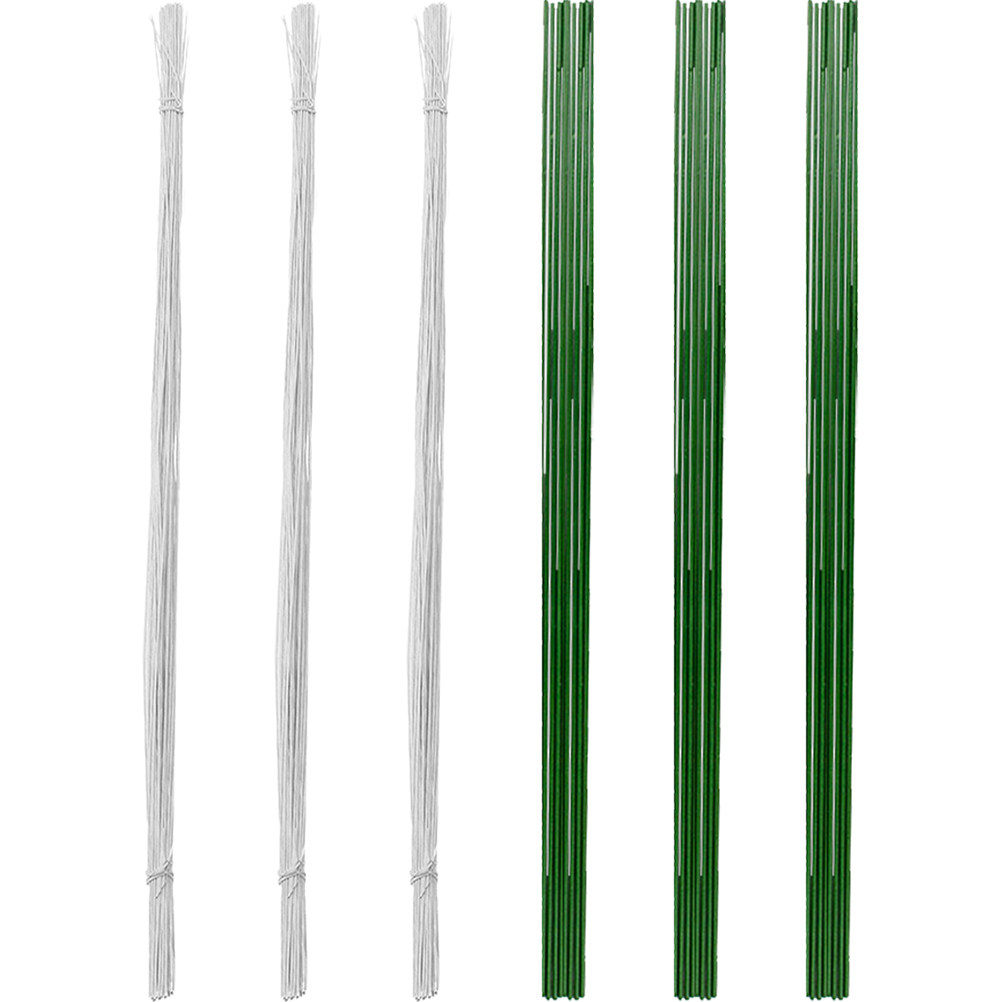 Wedding Decoration Supply - ก้านดอกไม้กระดาษ 200 ชิ้น สำหรับตกแต่งงานแต่งงาน DIY อุปกรณ์จัดดอกไม้ประดิษฐ์