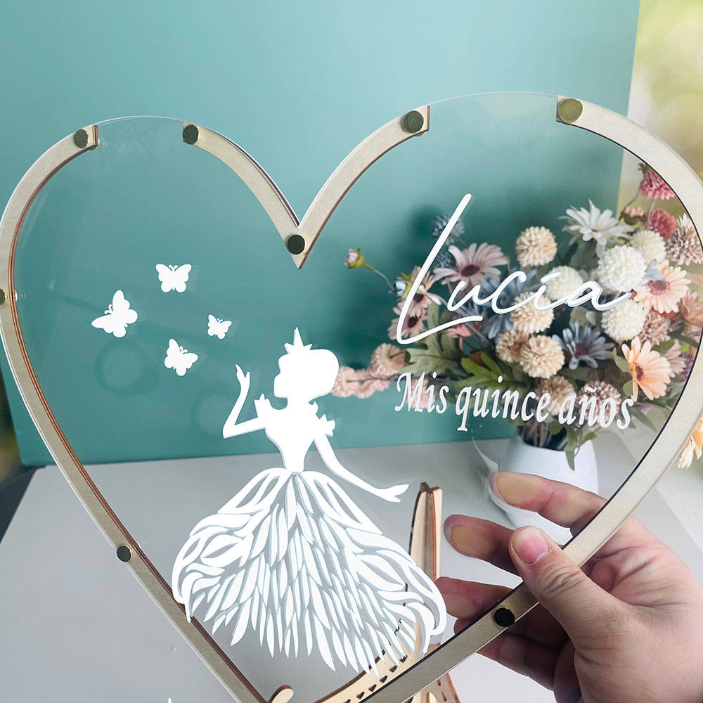Personalized Guest Book - ส่วนบุคคล Mis 16 Años สมุดเยี่ยม Mis