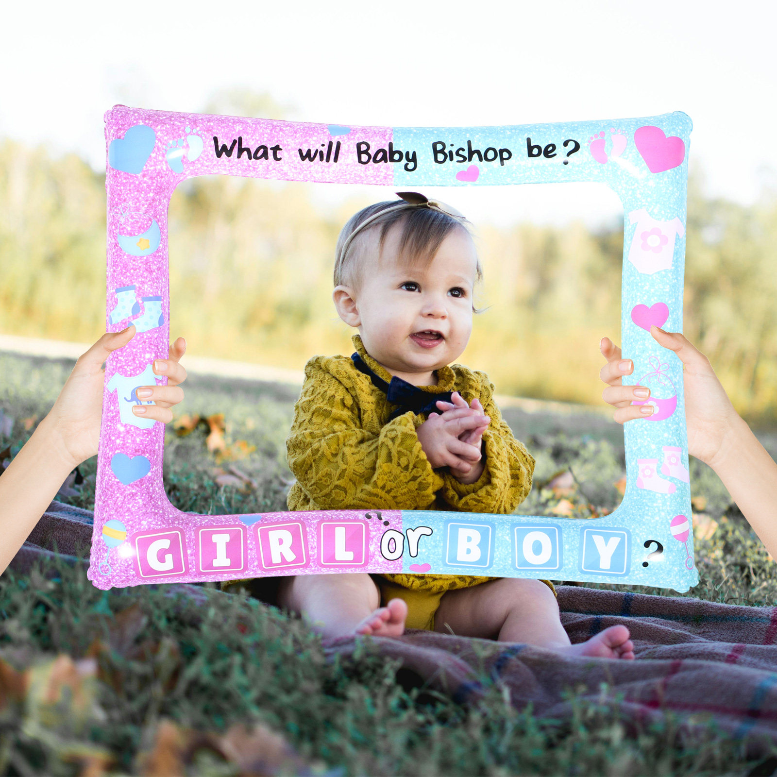 กรอบถ่ายรูปเปิดเผยเพศทารกแบบเป - Photo Booth Prop บทวิจารณ์และราคา