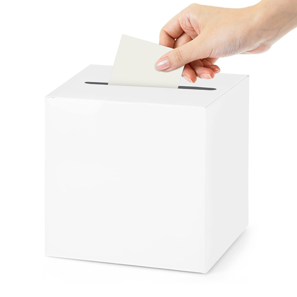 กล่องใส่การ์ดงานแต่งงานสีขาวดำ - Wedding Card Box บทวิจารณ์และราคา