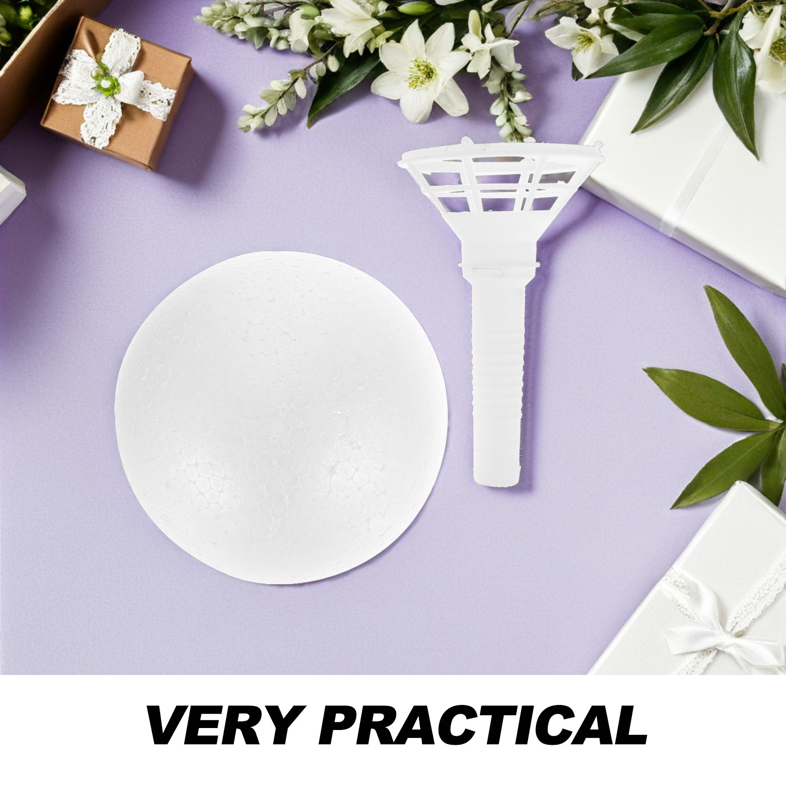 ชุดที่จับช่อดอกไม้โฟมสำหรับเจ้ - Wedding Decoration Supply บทวิจารณ์และราคา