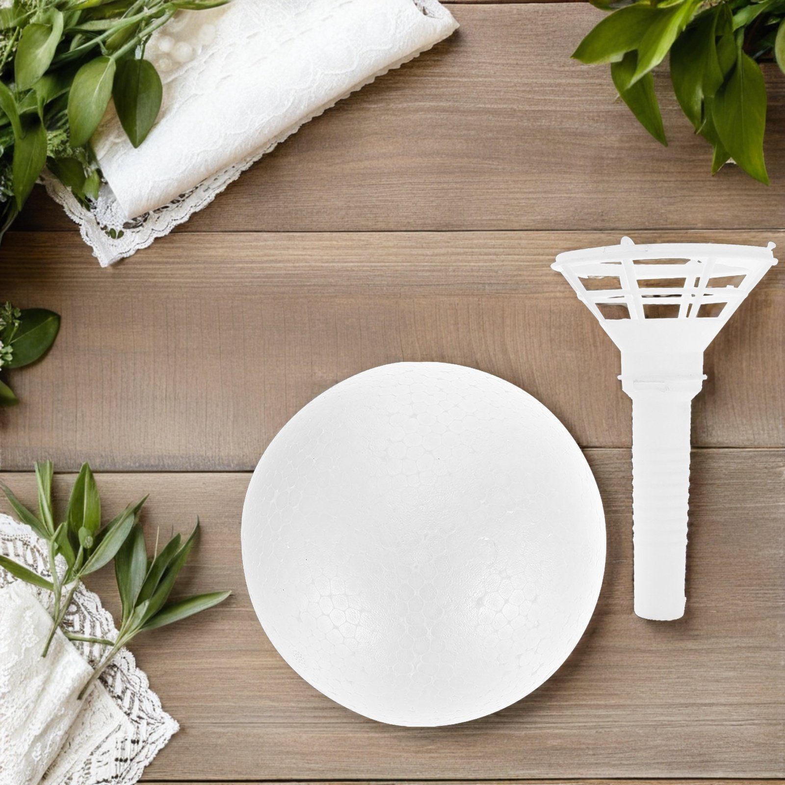 ชุดที่จับช่อดอกไม้โฟมสำหรับเจ้ - Wedding Decoration Supply บทวิจารณ์และราคา