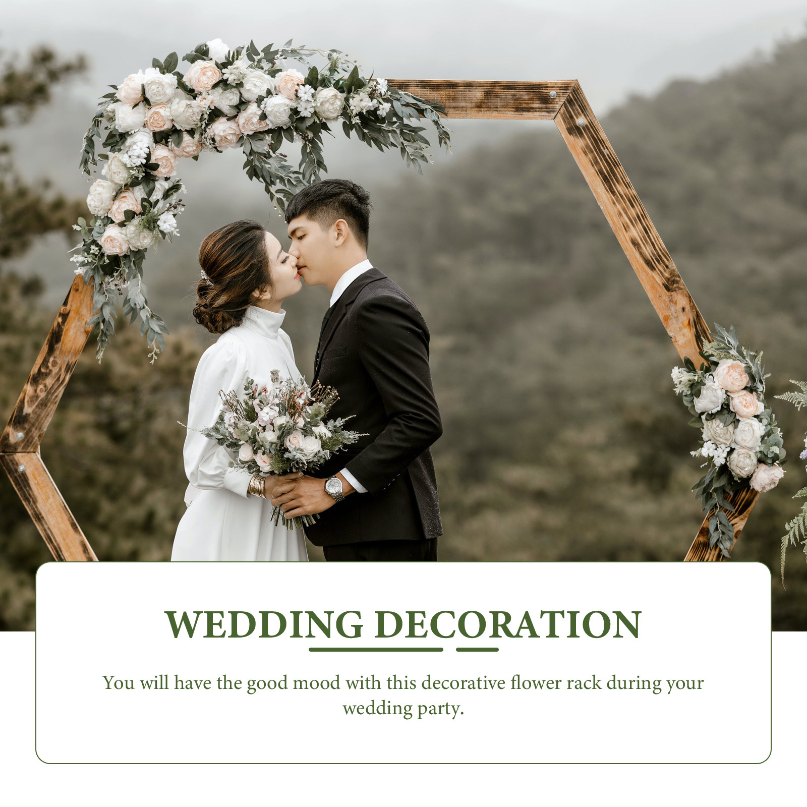 10 ชิ้น ชั้นวางดอกไม้ทรงกลม โค - Wedding Supply Decor บทวิจารณ์และราคา