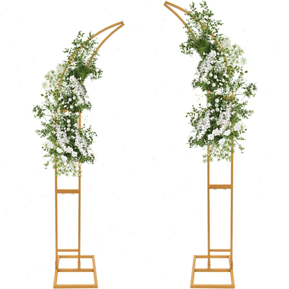 ขาตั้งฉากหลังโค้งสำหรับงานแต่ง - Wedding Arch Flower บทวิจารณ์และราคา