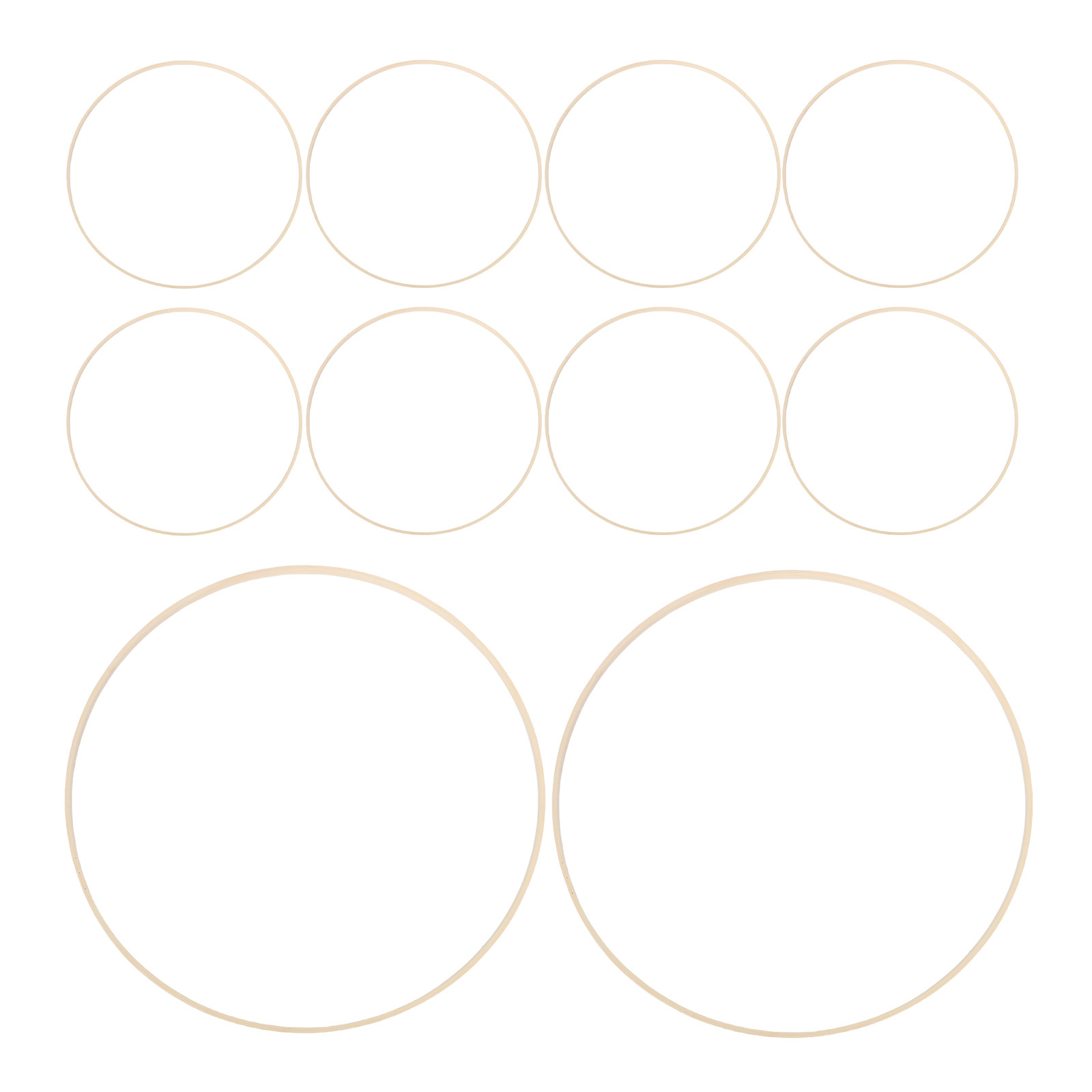 ห่วงไม้ไผ่ลายดอกไม้ 10 ชิ้น ฐา - Wedding Decoration Supply บทวิจารณ์และราคา