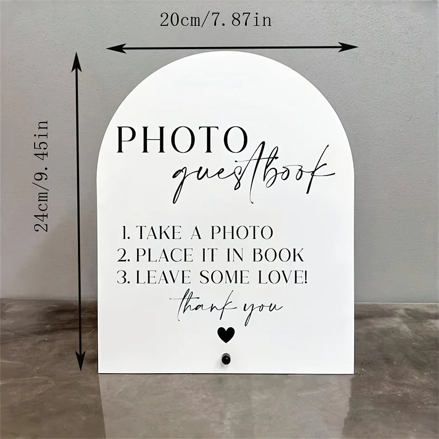 ป้ายหนังสือแขกภาพงานแต่งงานอะค - Personalized Guest Book บทวิจารณ์และราคา