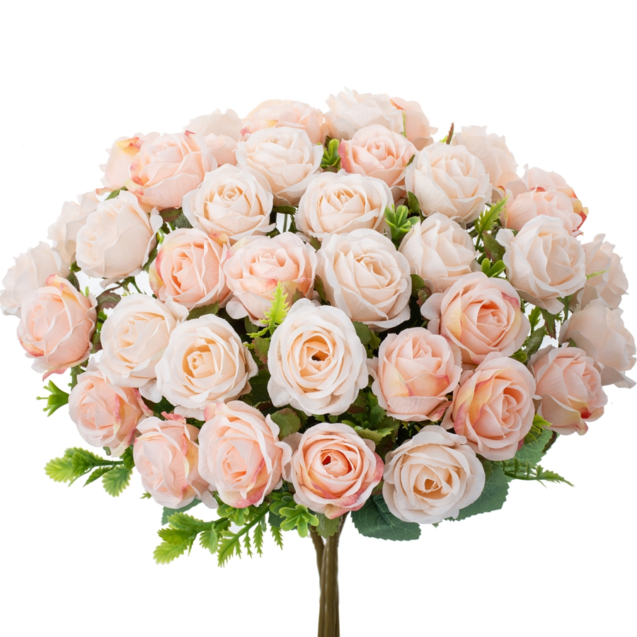 ประดิษฐ์ดอกไม้ผ้าไหมกุหลาบ DIY - Wedding Arch Flower บทวิจารณ์และราคา