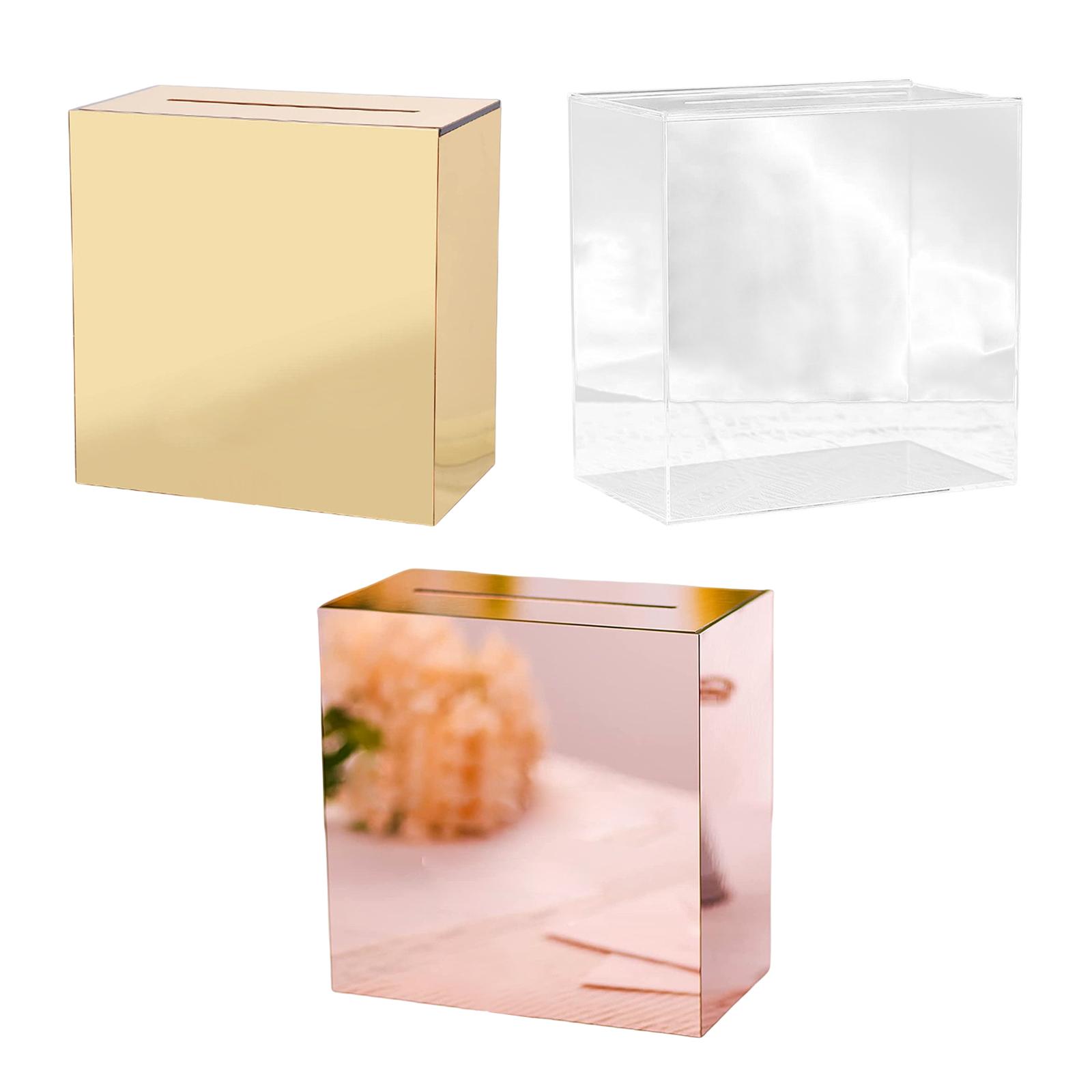 กล่องใส่การ์ดแต่งงานอะคริลิค ก - Wedding Card Box บทวิจารณ์และราคา