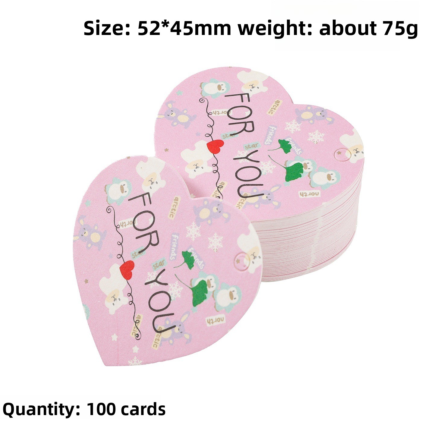 ป้ายขอบคุณ 100 ชิ้น รูปหัวใจ ส - Wedding Decoration Supply บทวิจารณ์และราคา