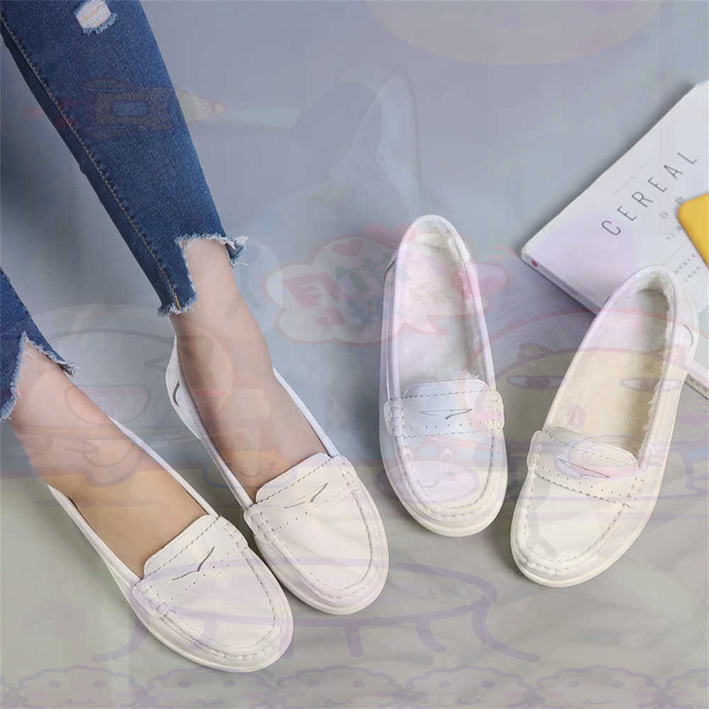 Soft SLIP-ON สตรีขนาดใหญ่รองเท - Wedding Supply Store Canada บทวิจารณ์และราคา
