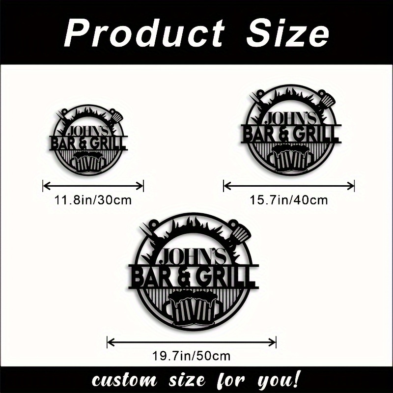 ป้ายเหล็กดัดแบบปรับแต่งได้ - ข - Wedding Party Supply บทวิจารณ์และราคา