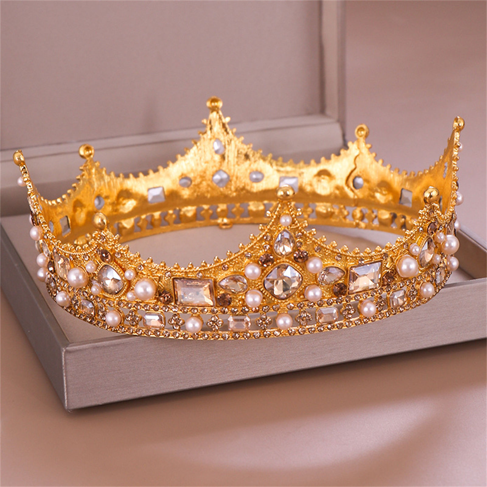 มงกุฎเจ้าสาวประดับเพชรเทียม ที - Wedding Party Supply บทวิจารณ์และราคา