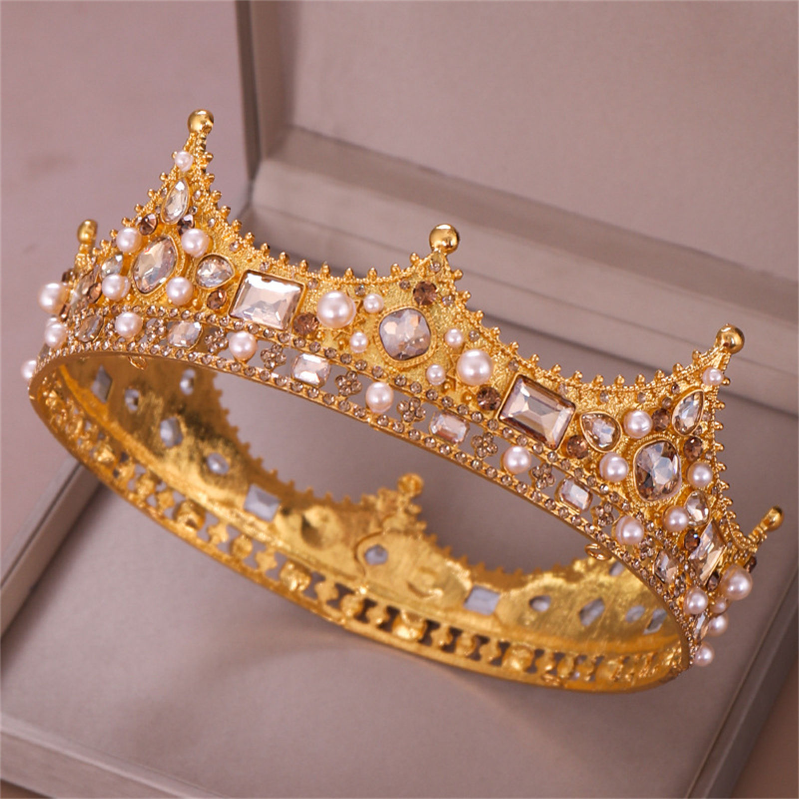 มงกุฎเจ้าสาวประดับเพชรเทียม ที - Wedding Party Supply บทวิจารณ์และราคา